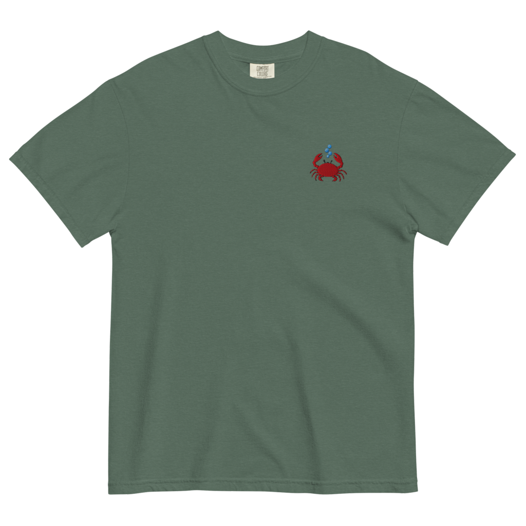 Carmen the Crab T-Shirt (Embroidered)