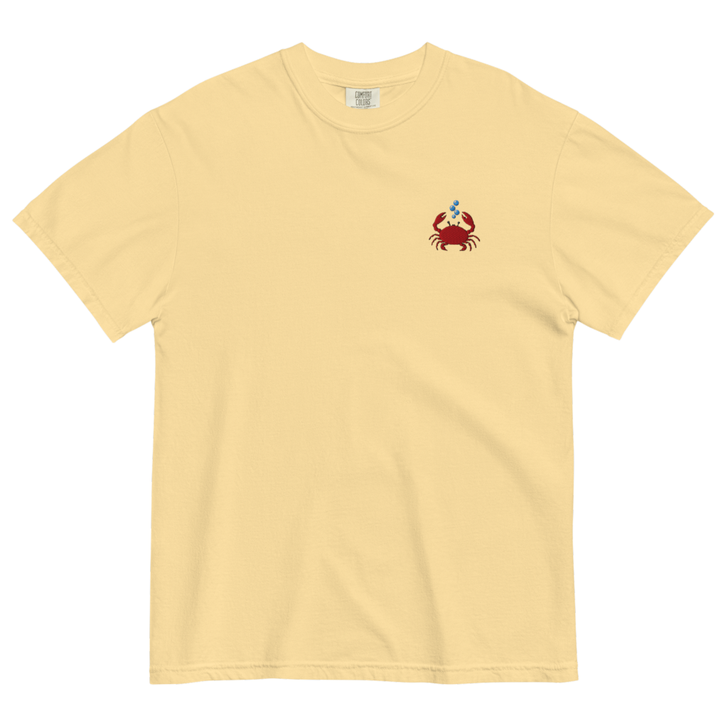 Carmen the Crab T-Shirt (Embroidered)