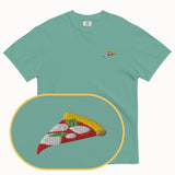 Pizza Margherita T-Shirt (Embroidered)