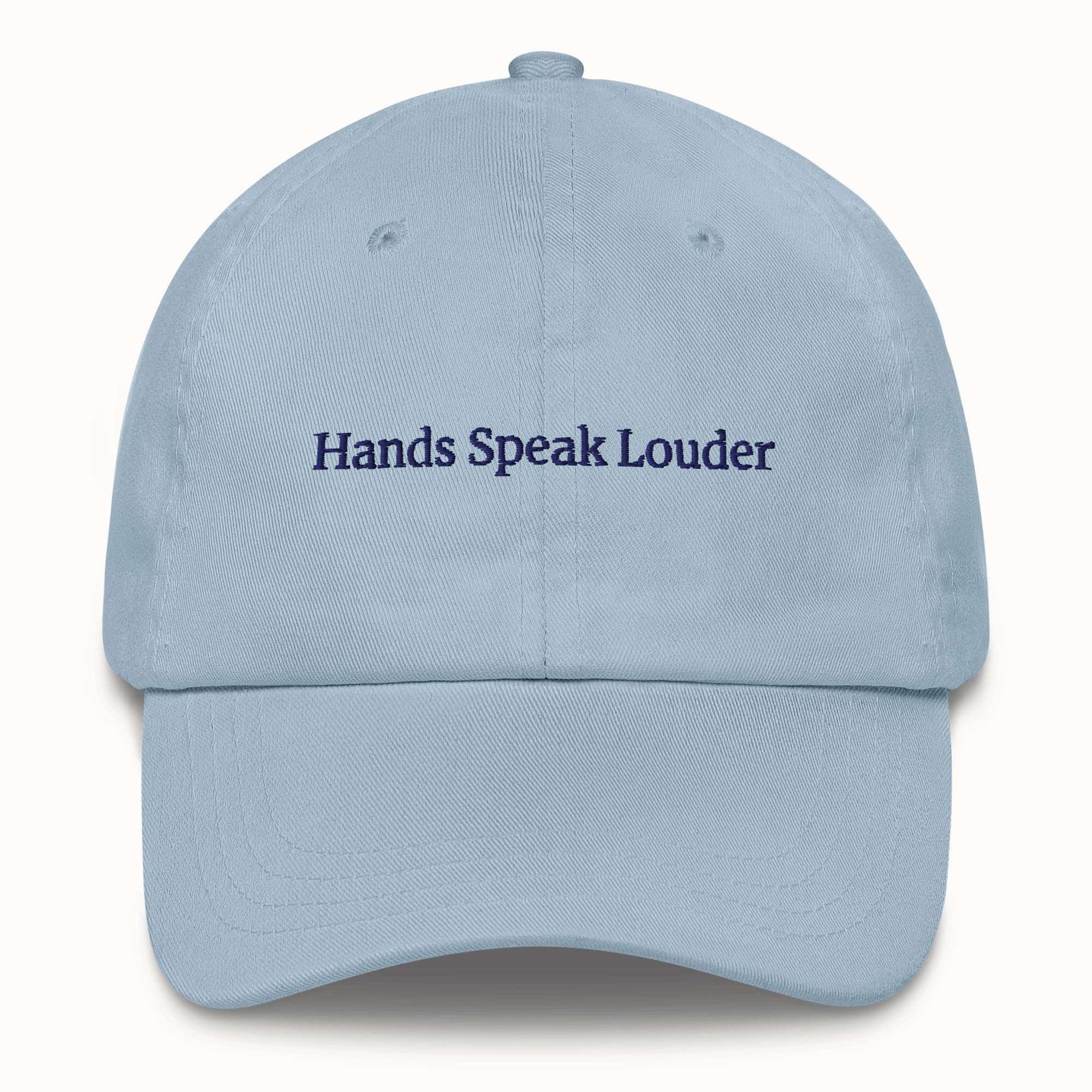 Hands speak louder Hat