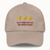 Italian Hands Hat