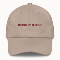 Italians Do It Better Hat @shop name