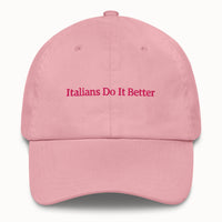 Italians Do It Better Hat @shop name