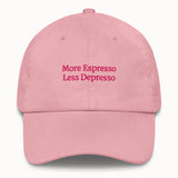 More Espresso Less Depresso Hat