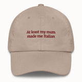 My mum made me Italian Hat