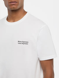 More Espresso Less Depresso T-Shirt (Embroidered)