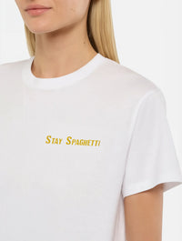 Stay Spaghetti T-Shirt (Embroidered)