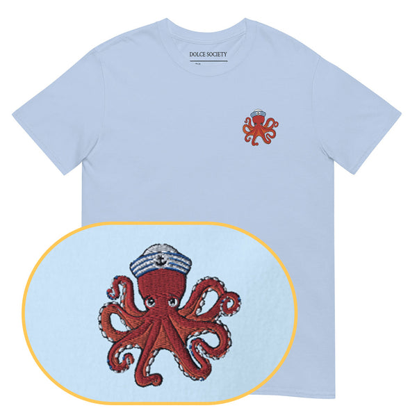 Octopus T-Shirt (Embroidered)