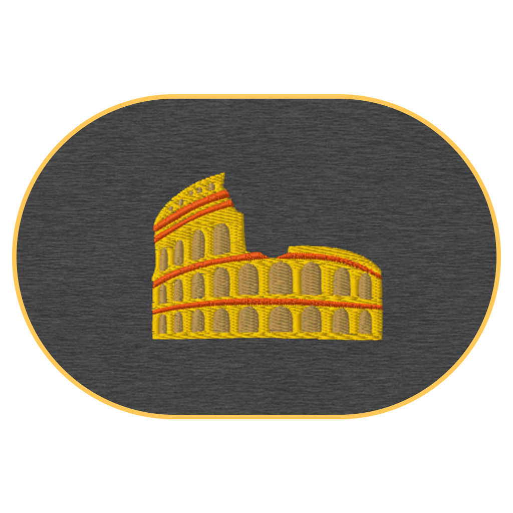 Colosseum T-Shirt (Embroidered) @shop name