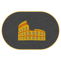 Colosseum T-Shirt (Embroidered) @shop name