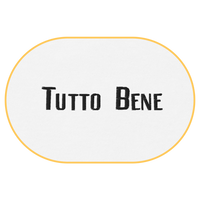 Tutto Bene T-Shirt (Embroidered) @shop name
