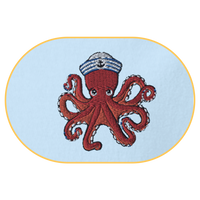 Octopus T-Shirt (Embroidered) @shop name