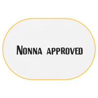 Nonna Approved T-Shirt (Embroidered) @shop name