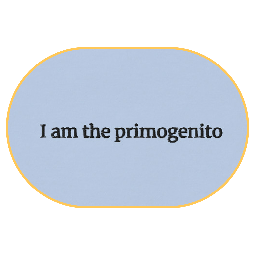 I am the primogenito T-Shirt (Embroidered) @shop name