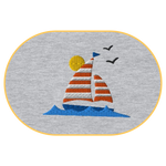 Boat T-Shirt (Embroidered) @shop name