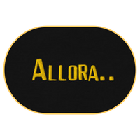 Allora.. T-Shirt (Embroidered) @shop name
