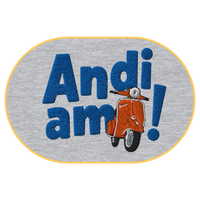 Andiamo T-Shirt (Embroidered) @shop name
