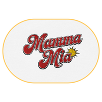Mamma Mia T-Shirt (Embroidered) @shop name