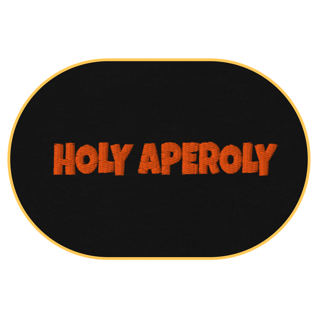 Holy Aperoly T-Shirt (Embroidered) @shop name