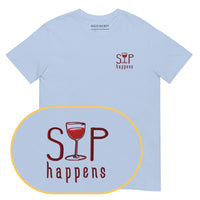 Sip Happens T-Shirt (Embroidered)