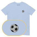 Soccer Ball T-Shirt (Embroidered)