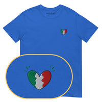 Italian Heart T-Shirt (Embroidered)