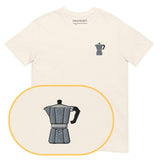 Moka pot T-Shirt (Embroidered)