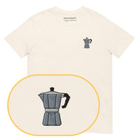 Moka pot T-Shirt (Embroidered)