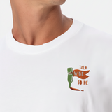 Talk wine to me T-Shirt (Embroidered)