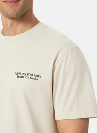 i got my good looks from my nonno T-Shirt (Embroidered)