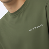 Life is mozzarella T-Shirt (Embroidered)