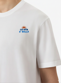 La Vita è Bella T-Shirt (Embroidered)
