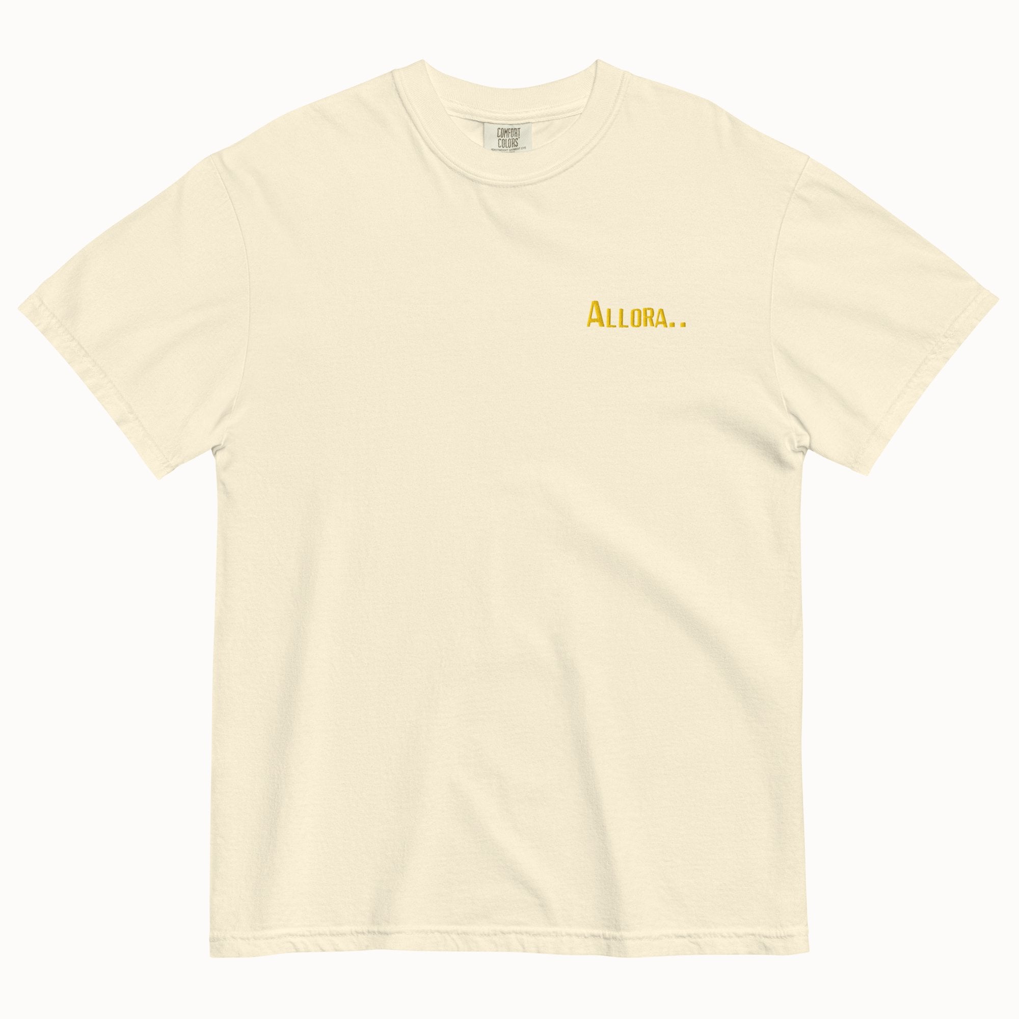 Allora.. T-Shirt (Embroidered)