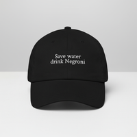 Save water drink Negroni Hat
