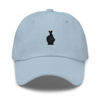 Fingers Crossed Hat