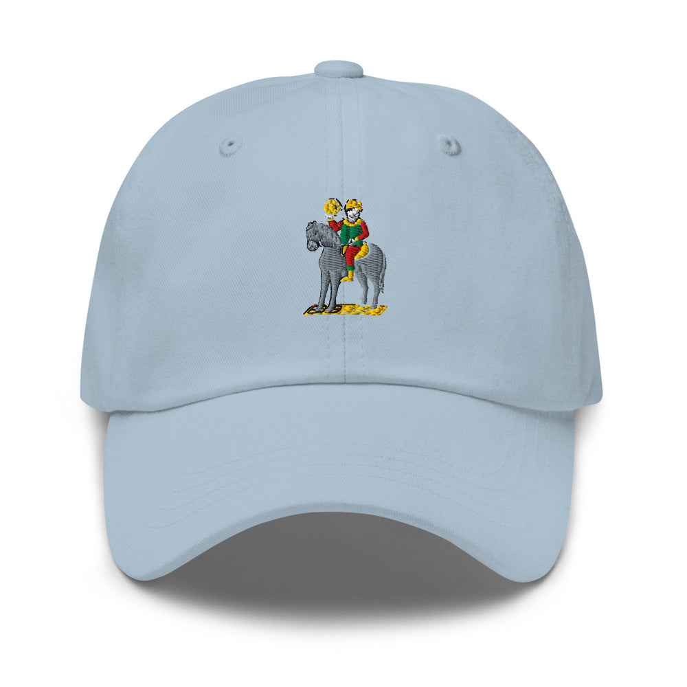 Horse Denari Card Hat