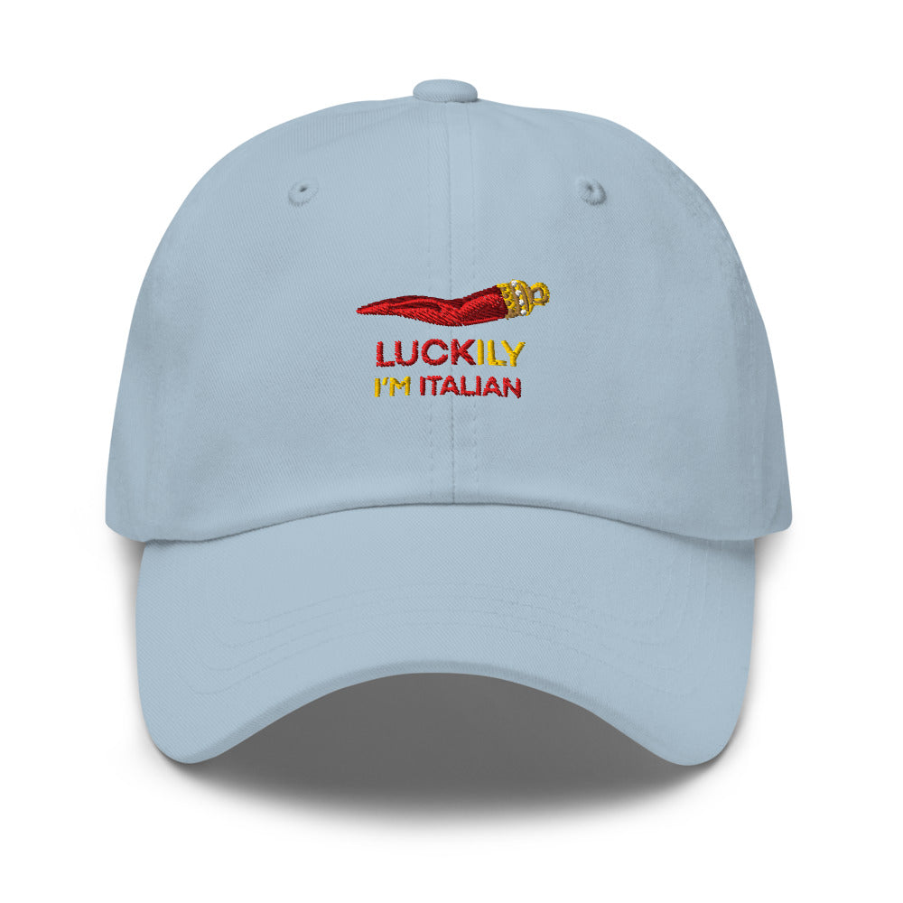 Luckily I'm Italian Hat