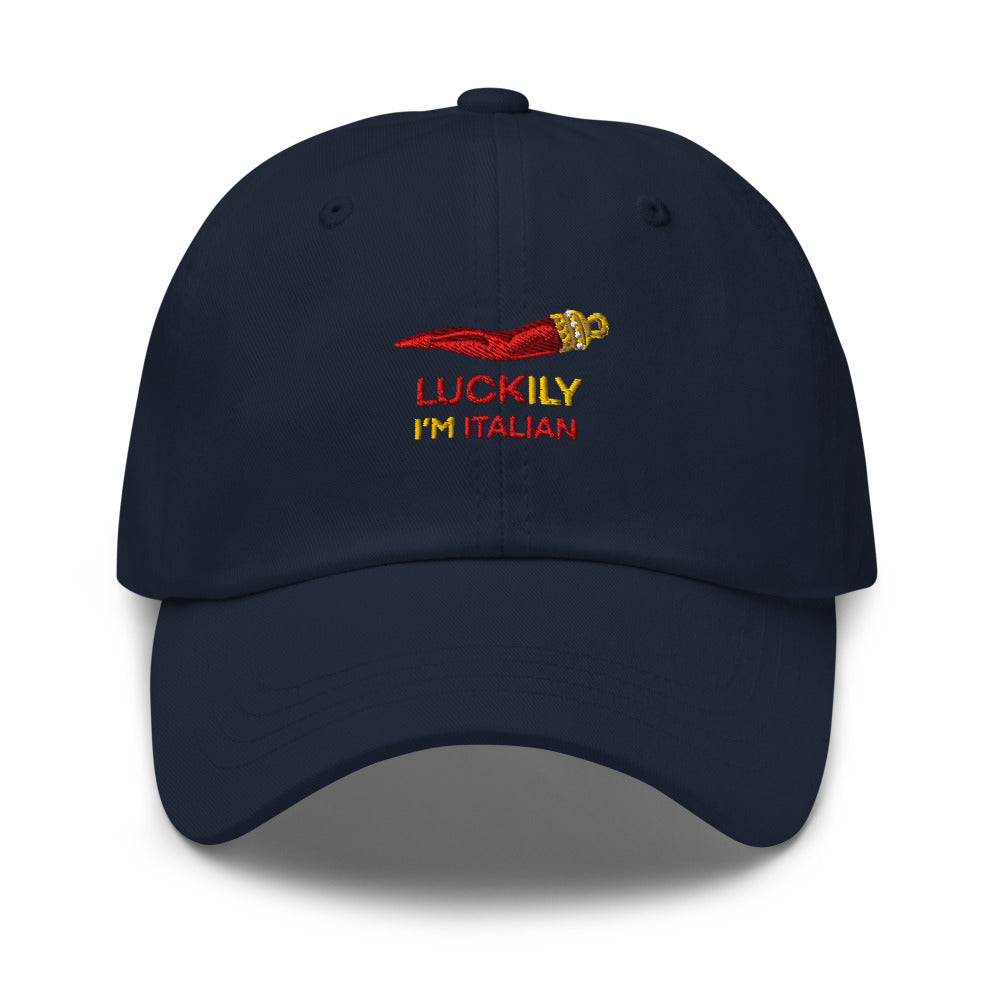 Luckily I'm Italian Hat