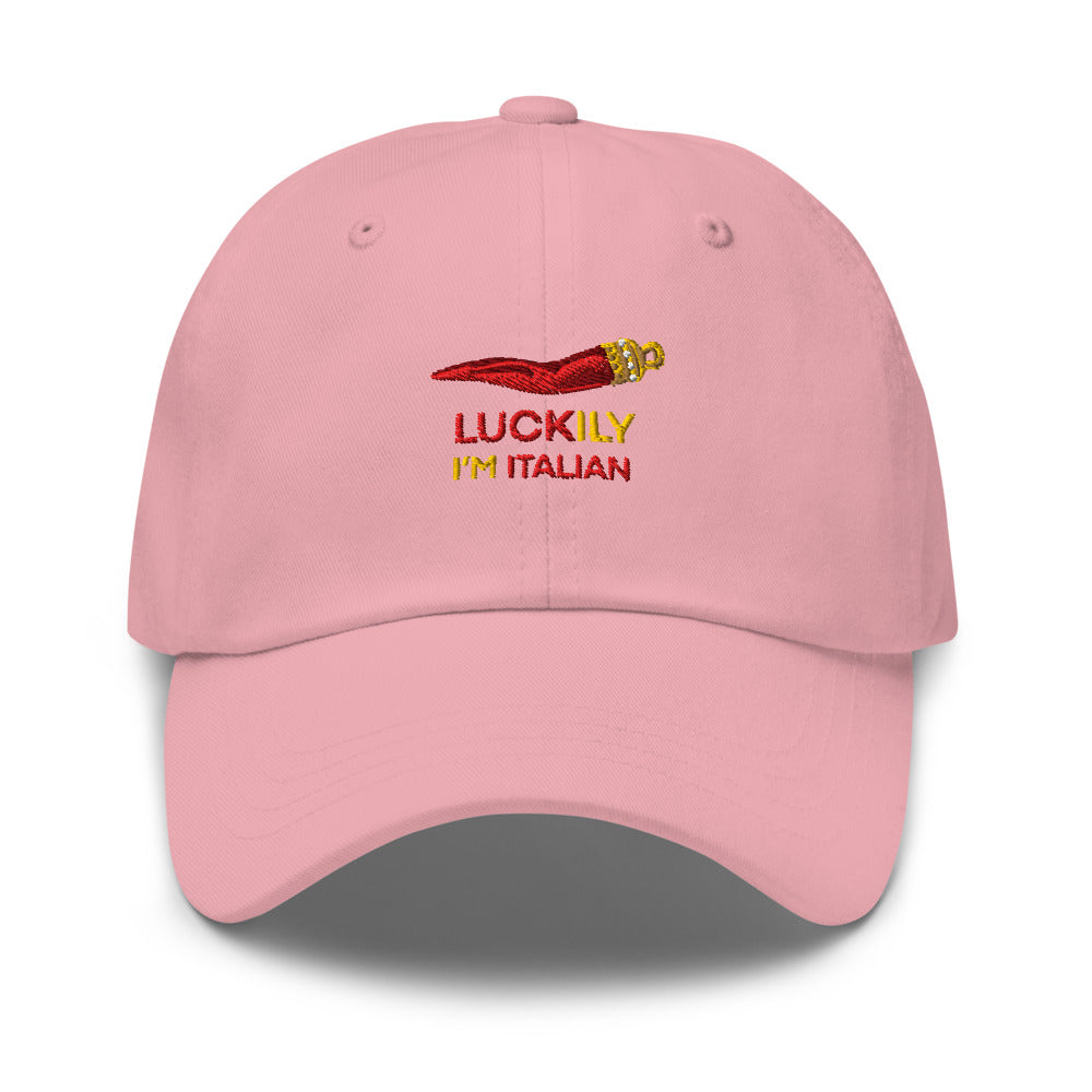 Luckily I'm Italian Hat