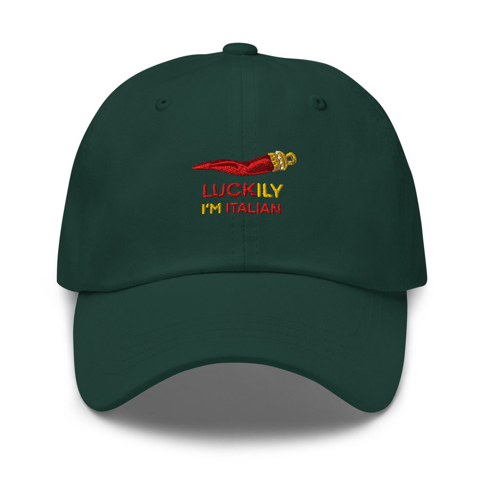 Luckily I'm Italian Hat