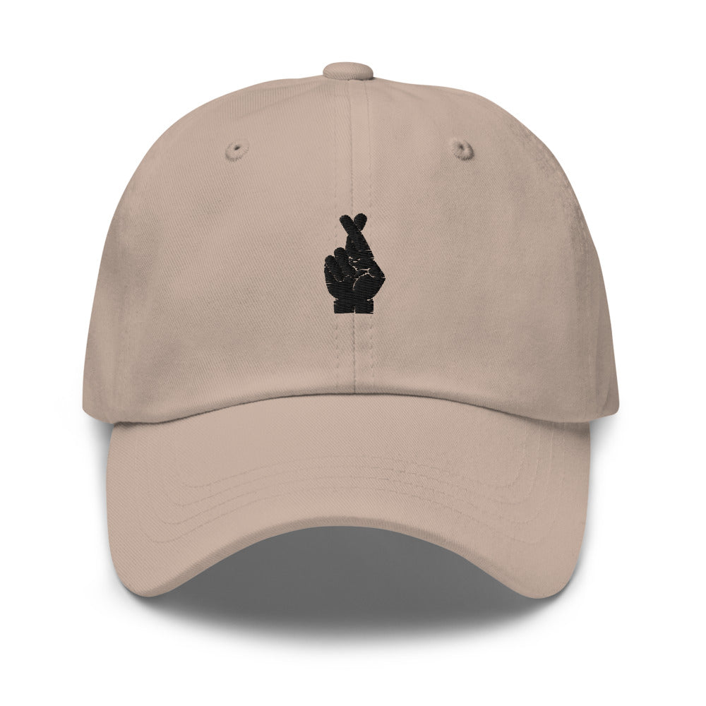 Fingers Crossed Hat