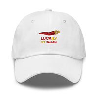 Gorra Luckily I'm Italian