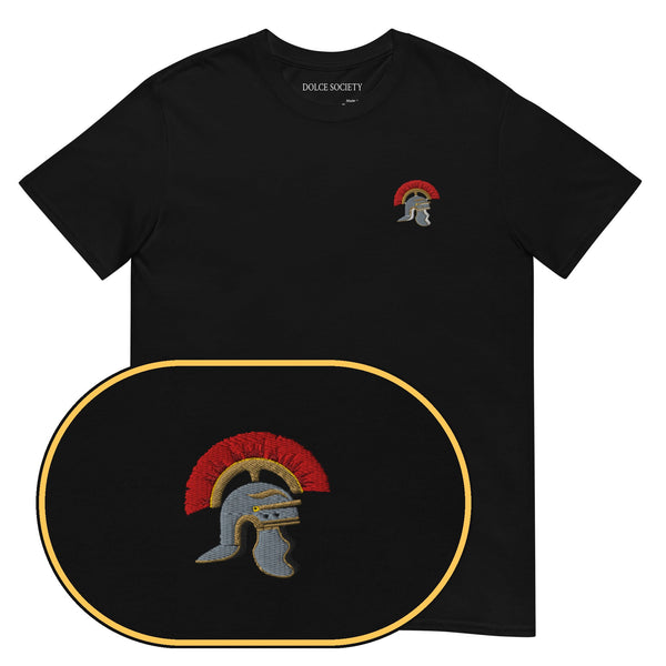 Gladiator Helmet T-Shirt (Embroidered)