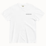 Hands speak louder T-Shirt (Embroidered)