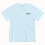 I like pizza more than people T-Shirt (Embroidered)