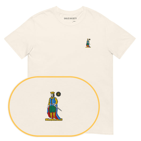 King Denari Card T-Shirt (Embroidered)