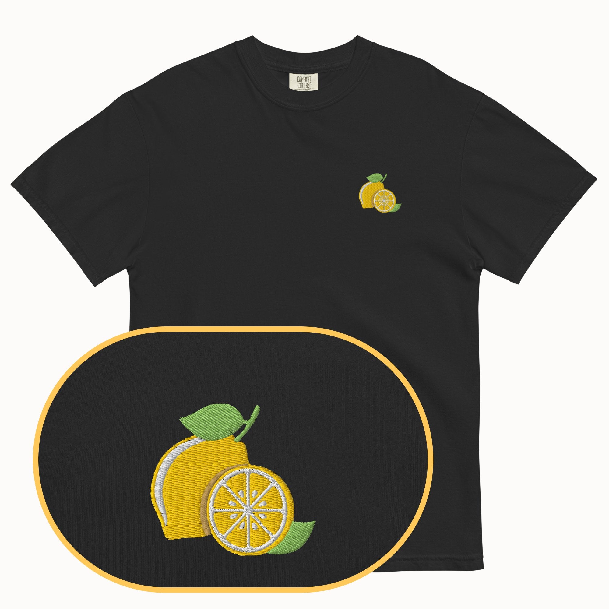 Lemons T-Shirt (Embroidered)