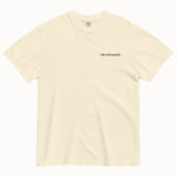 Life is Mozzarella T-Shirt (Embroidered)