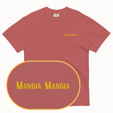 Mangia Mangia T-Shirt (Embroidered)