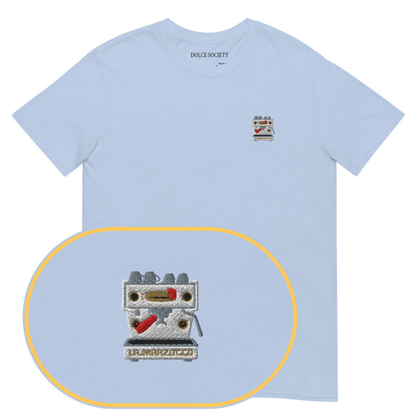 Marzocco Coffee Machine T-Shirt (Embroidered)